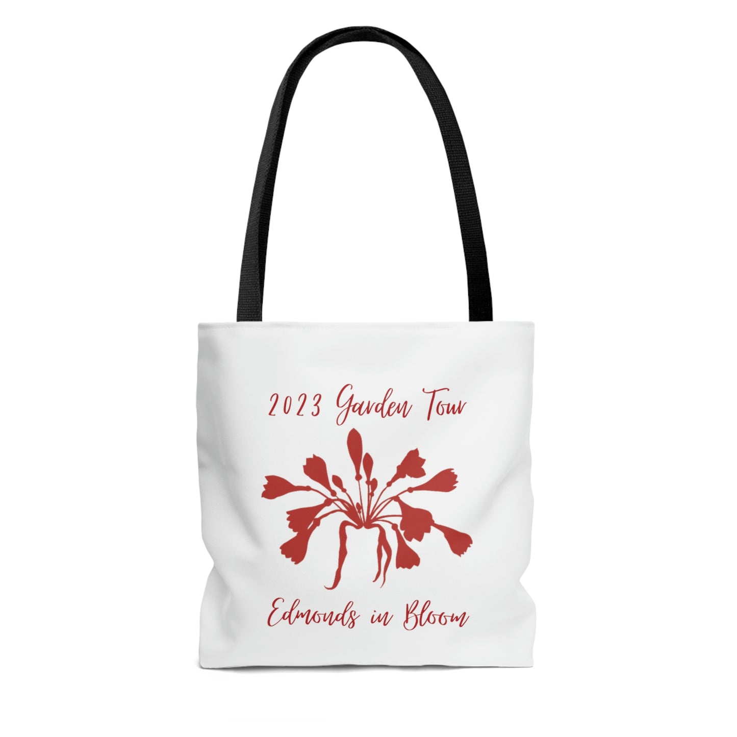 2023 Garden Tour Tote Bag (Red Graphic)