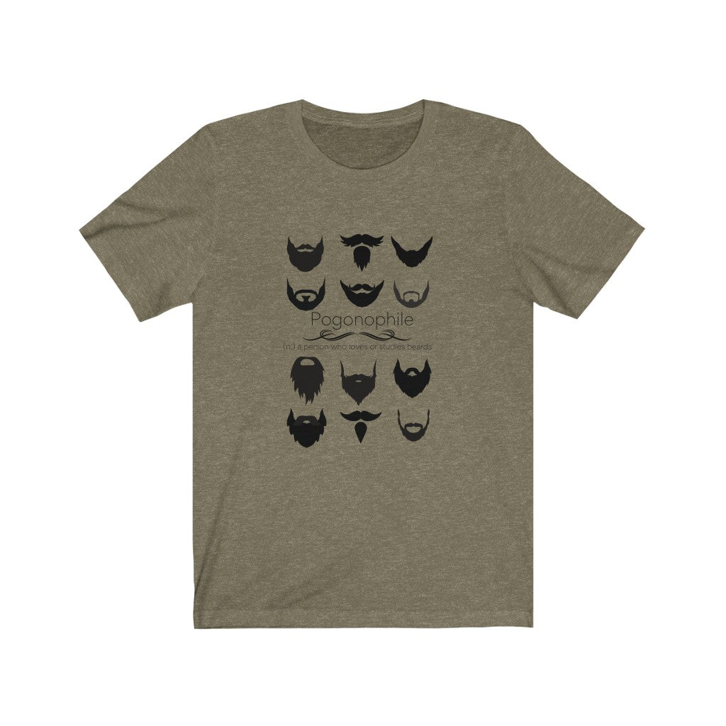 Pogonophile - beard lover T-shirt