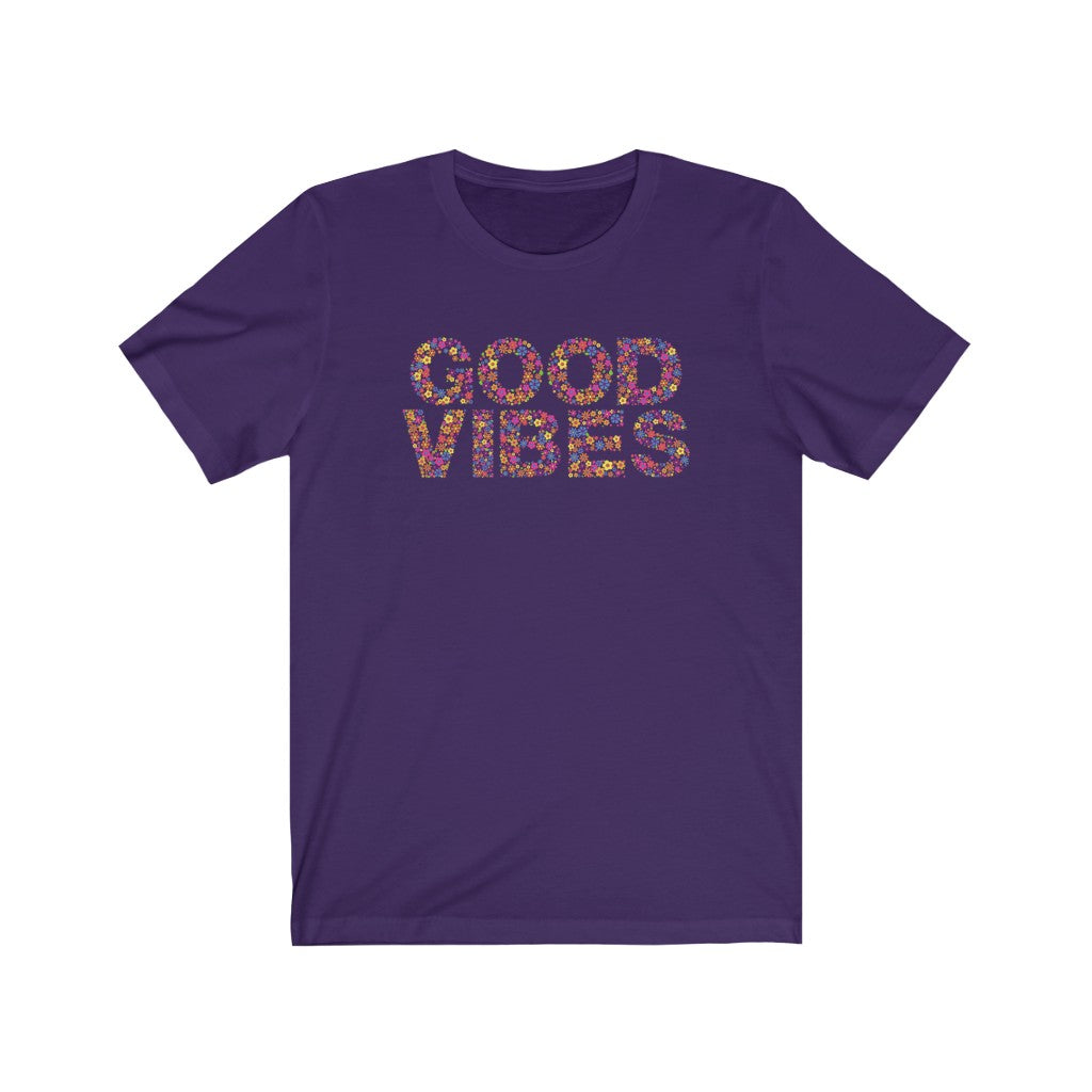 Good Vibes Flower T-shirt