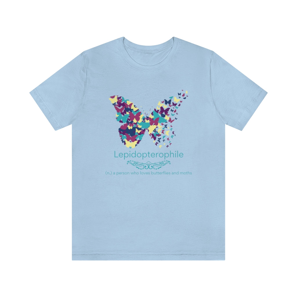 Lepidopterophile - butterfly and moth lover T-shirt