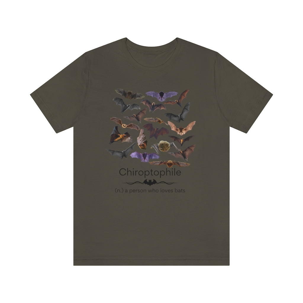 Chiroptophile - Bat Lover T-shirt