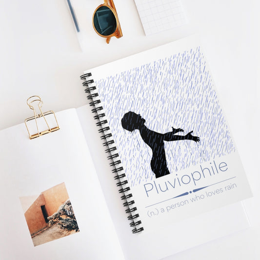 Pluviophile Spiral Notebook - Ruled Line