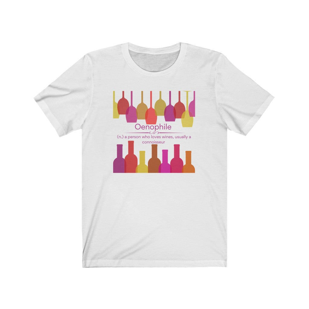 Oenophile - wine lover T-shirt