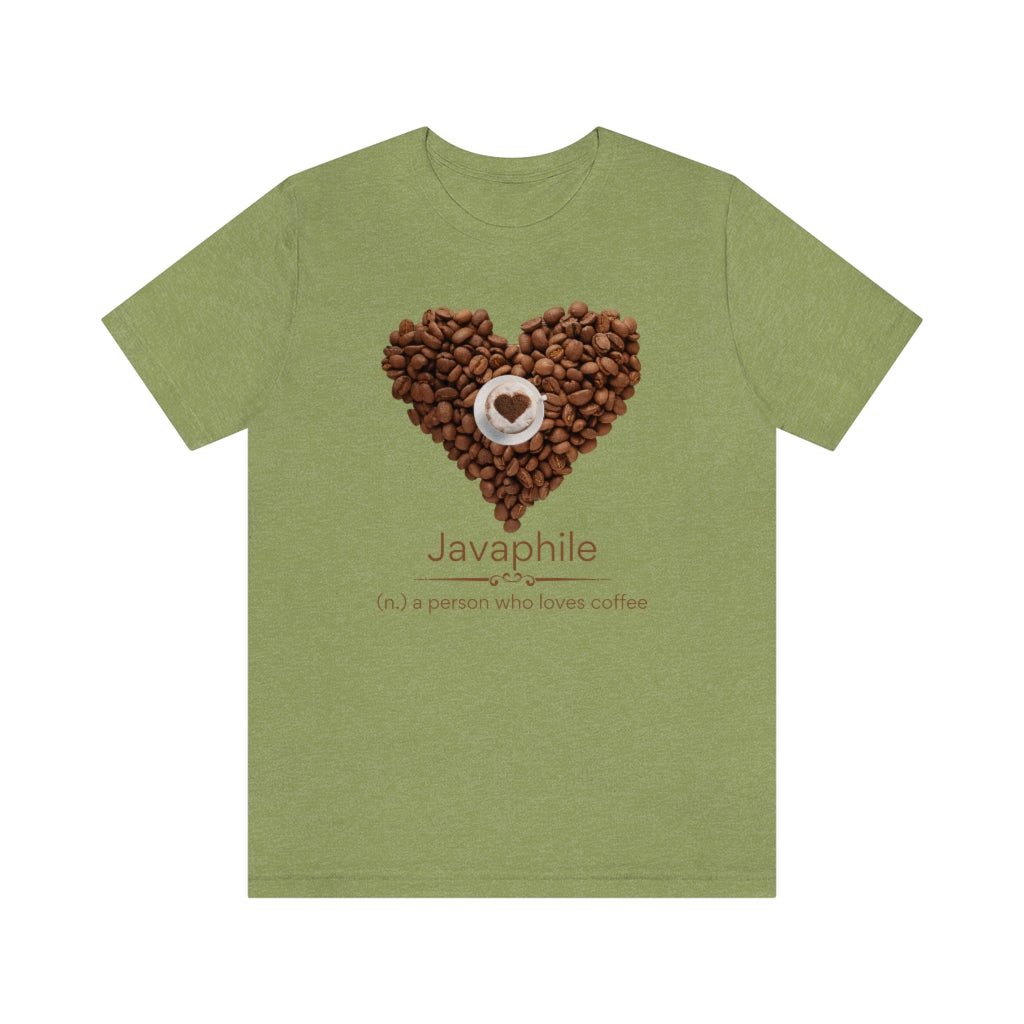 Javaphile II - lover of coffee T-shirt