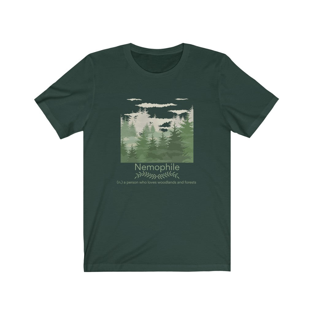 Nemophile II - forest and woodlands lover T-shirt