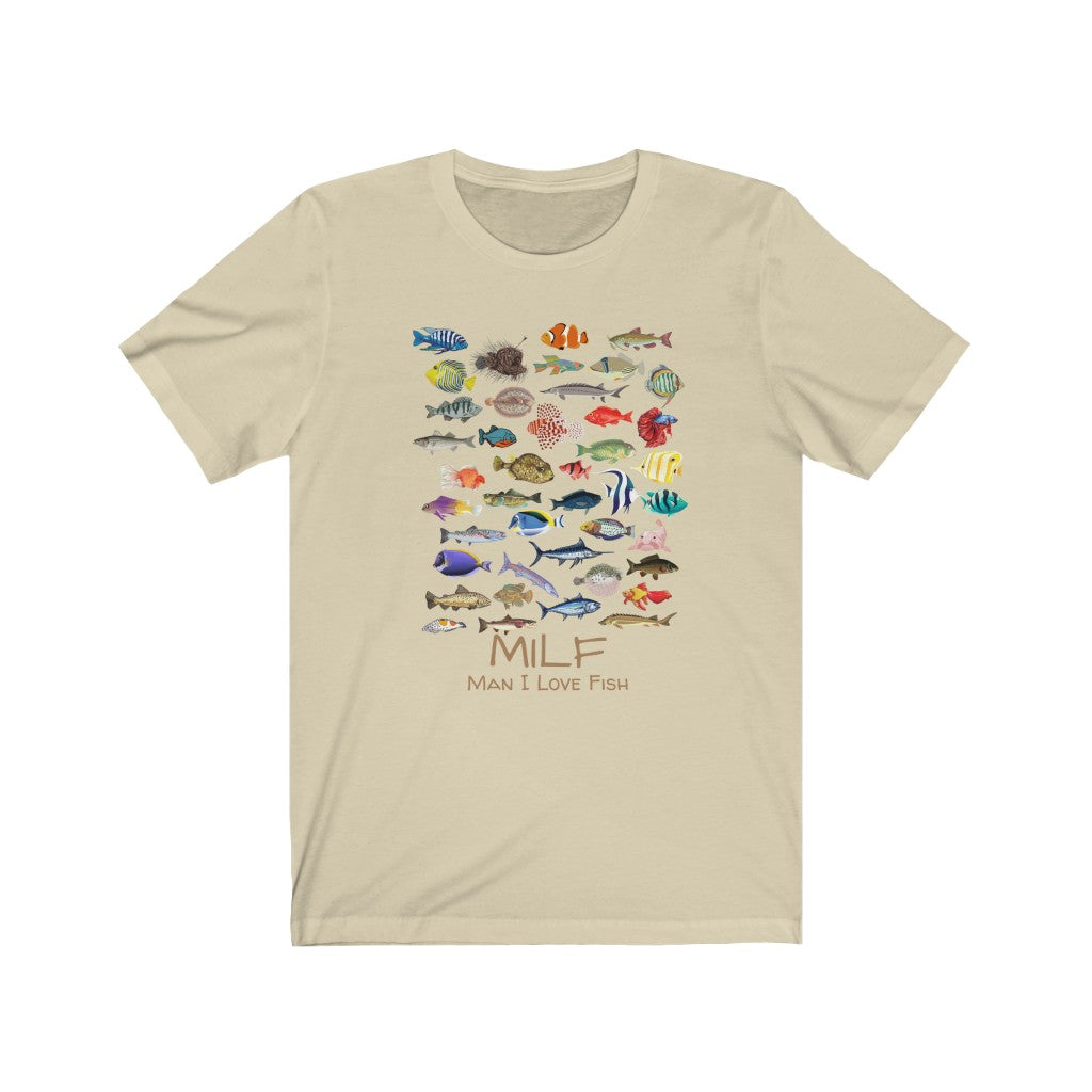 Man I Love Fish (MILF) T-shirt