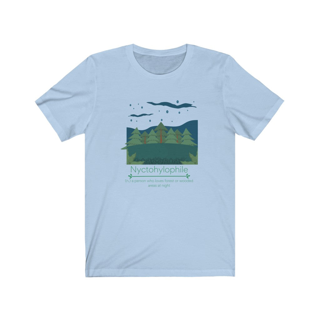 Nyctohylophile - night woods lover T-shirt