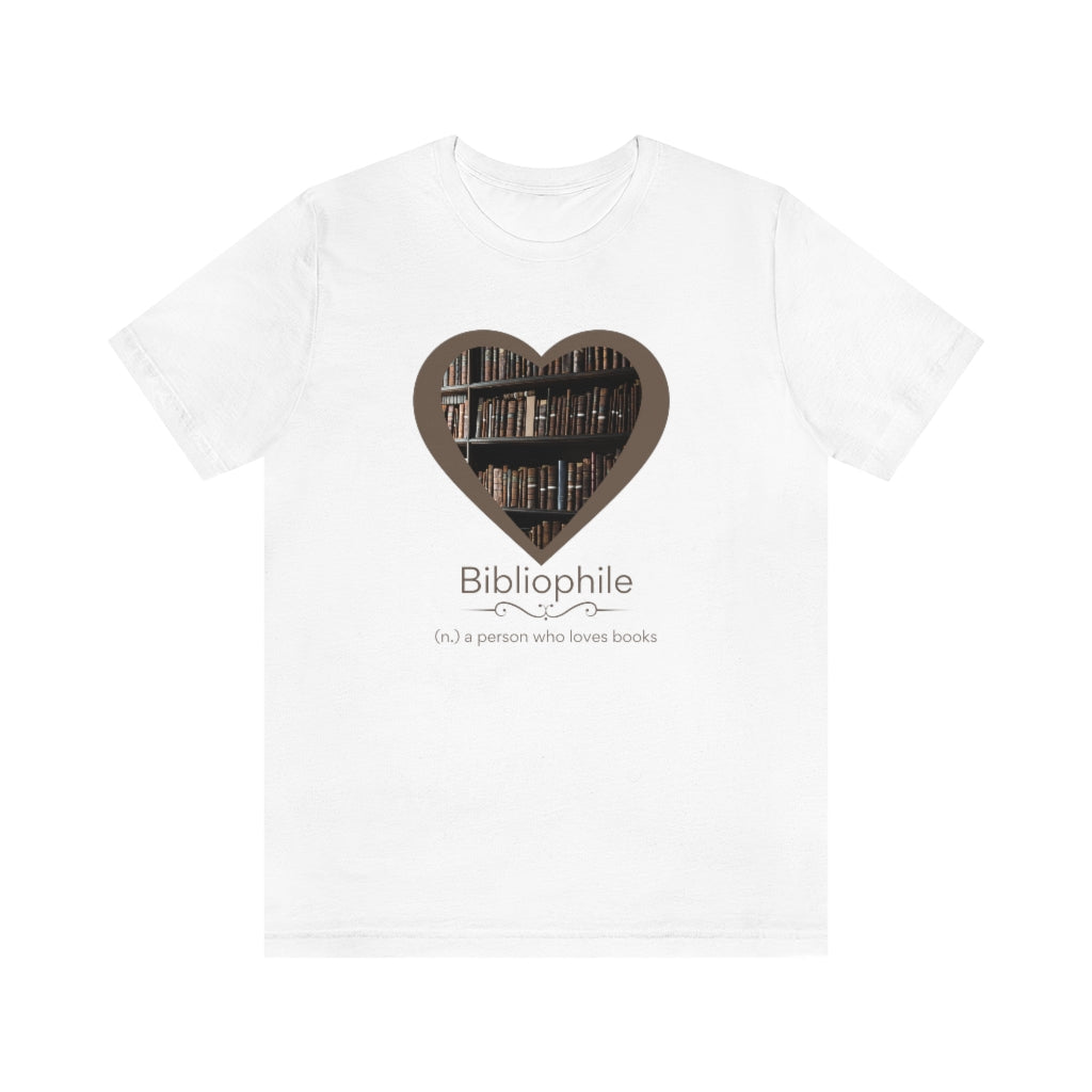 Bibliophile III - book lover T-shirt