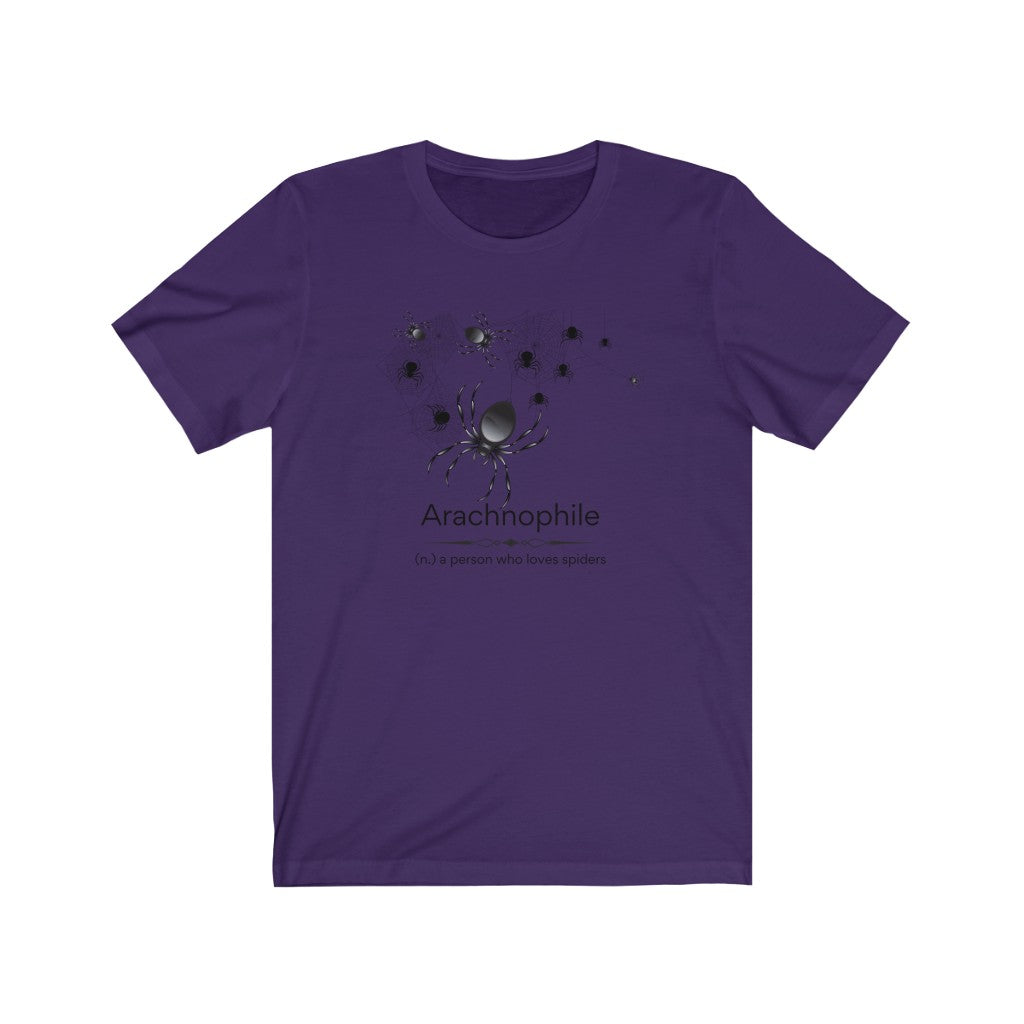 Arachnophile - spider lover T-shirt