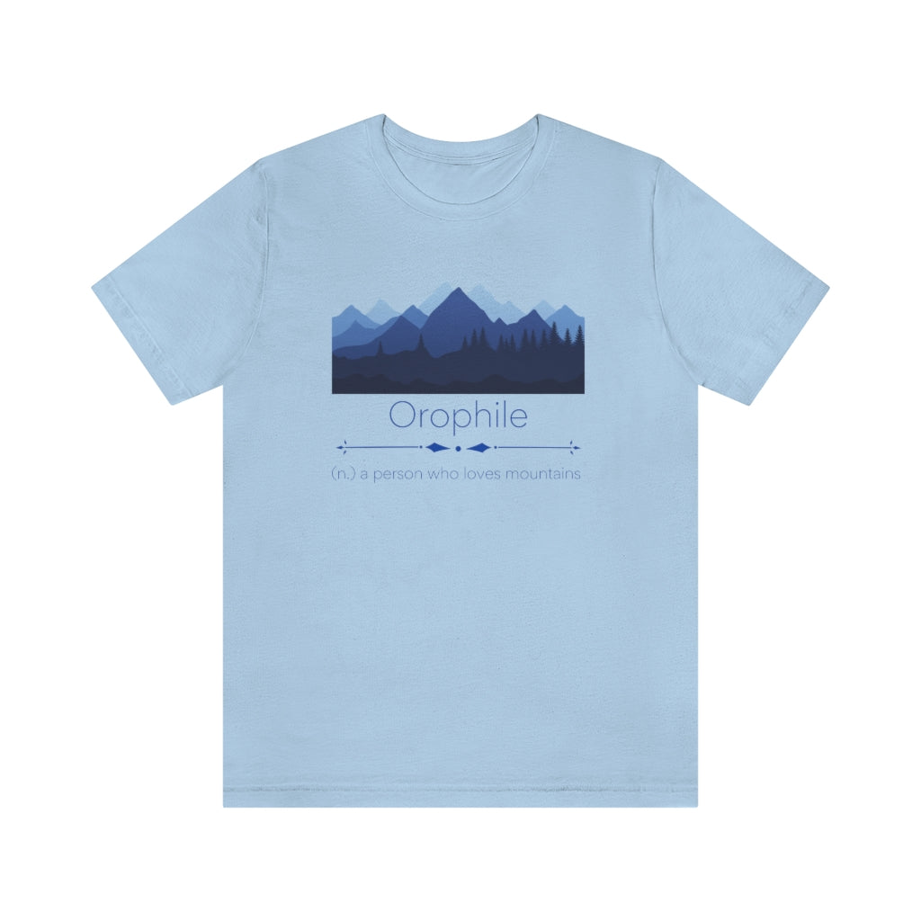 Orophile - mountain lover T-shirt
