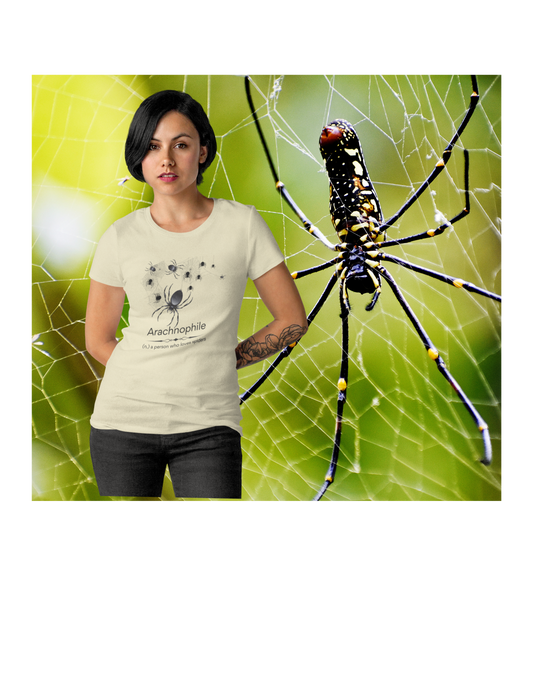 Arachnophile - spider lover T-shirt