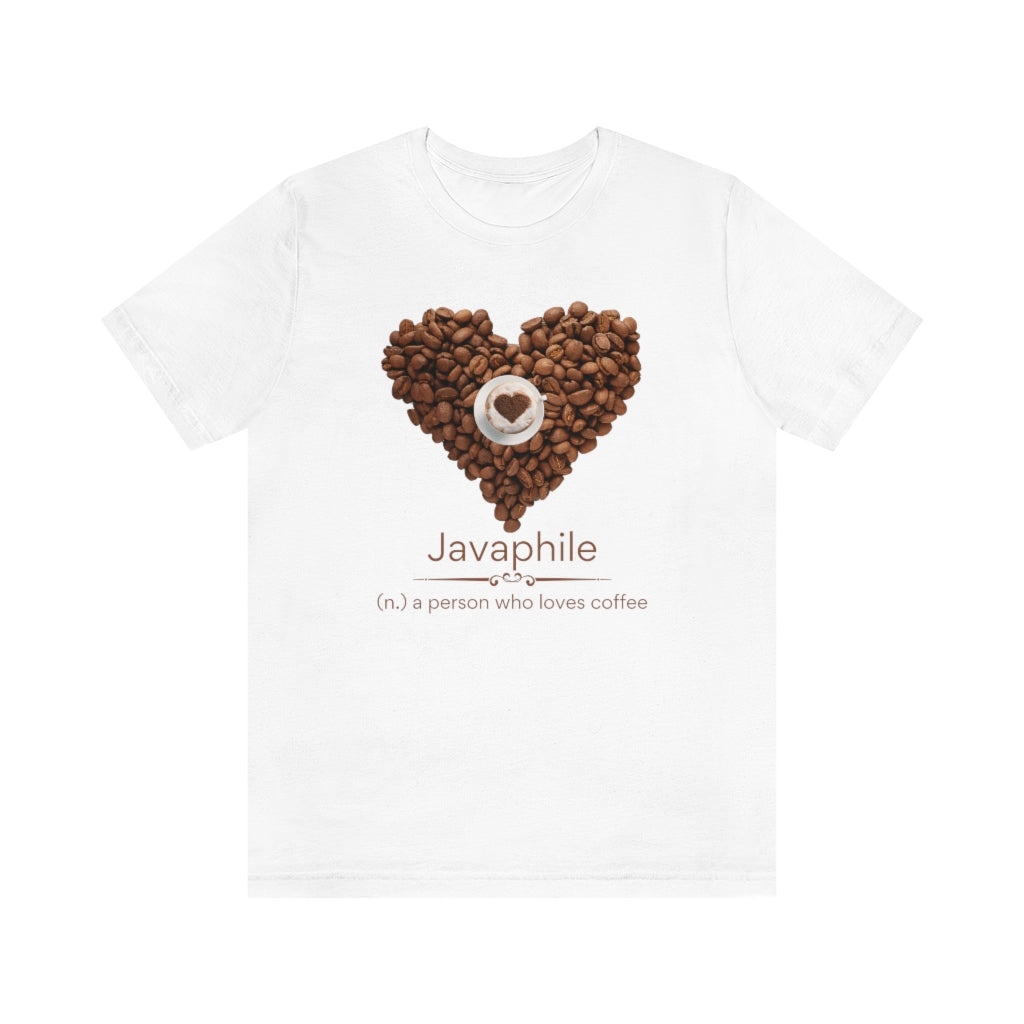 Javaphile II - lover of coffee T-shirt