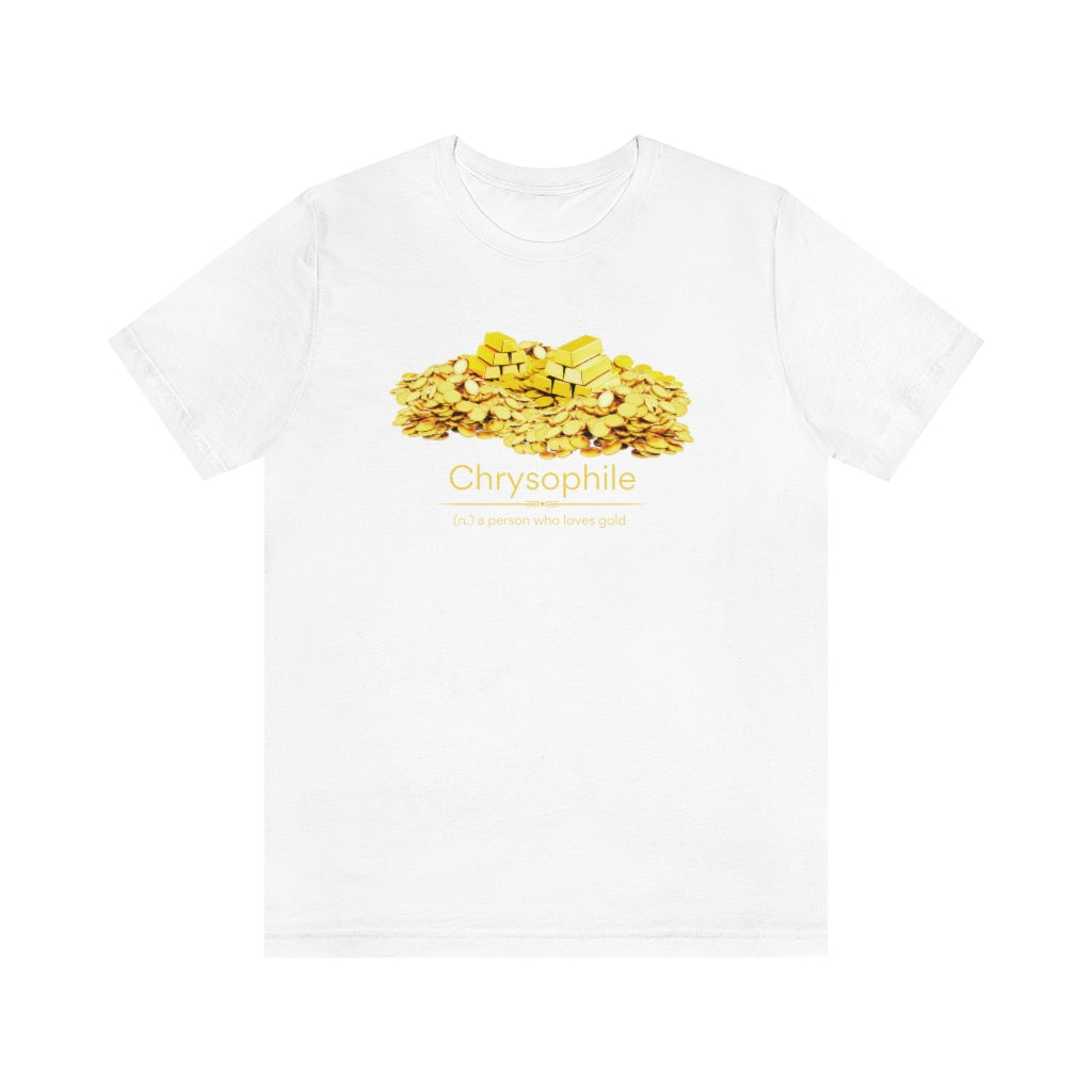 Chrysophile II - lover of gold T-shirt
