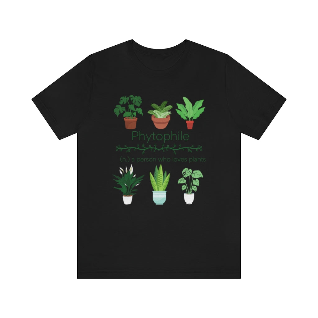 Phytophile plant lover T-shirt