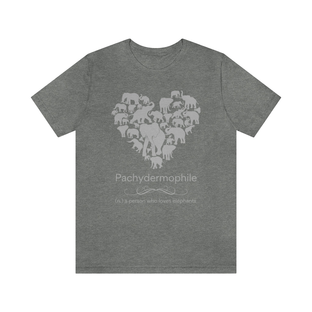 Pachydermophile - lover of elephants T-shirt