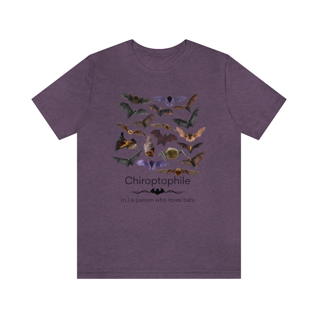 Chiroptophile - Bat Lover T-shirt