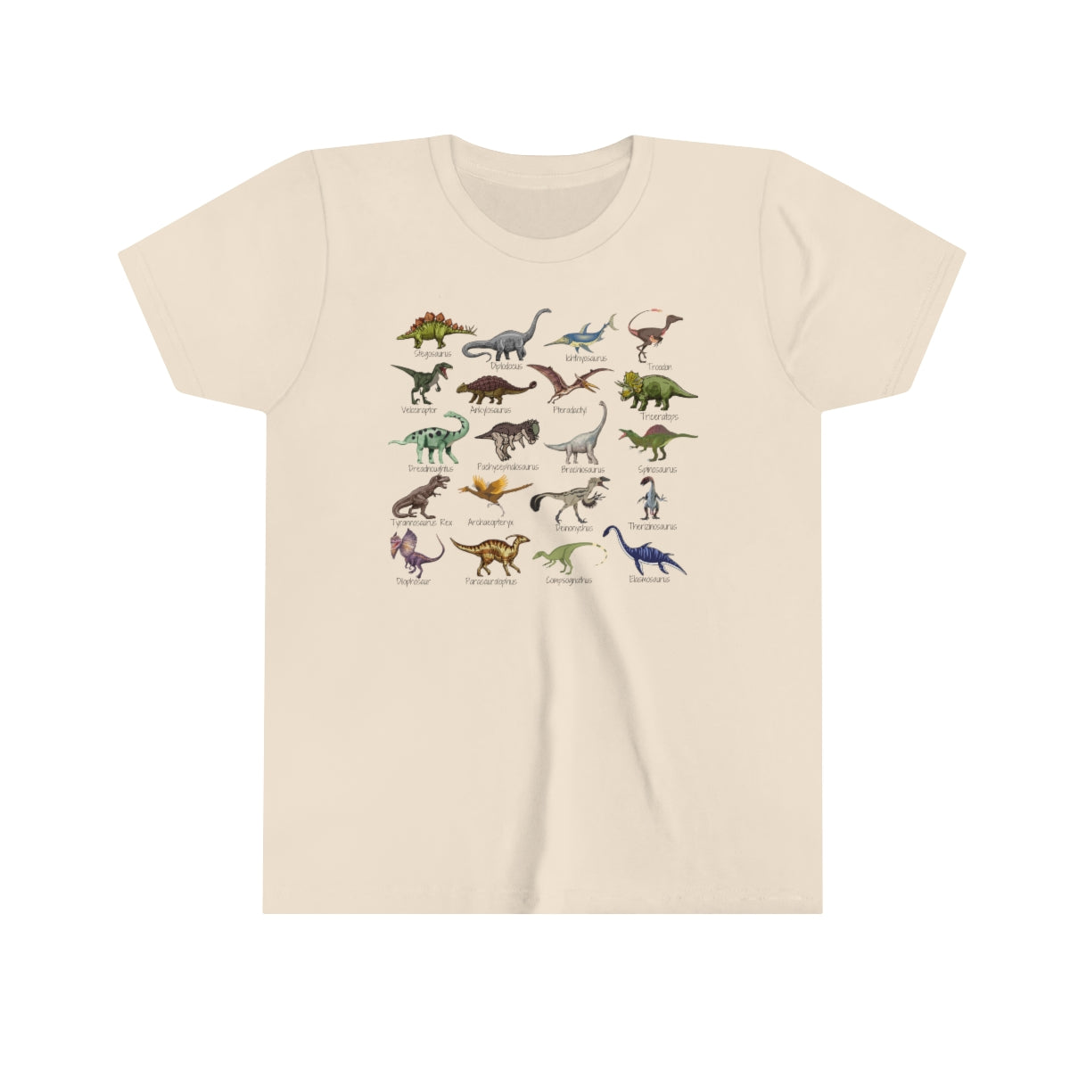 Dominating Dinosaurs Youth Short Sleeve Tee