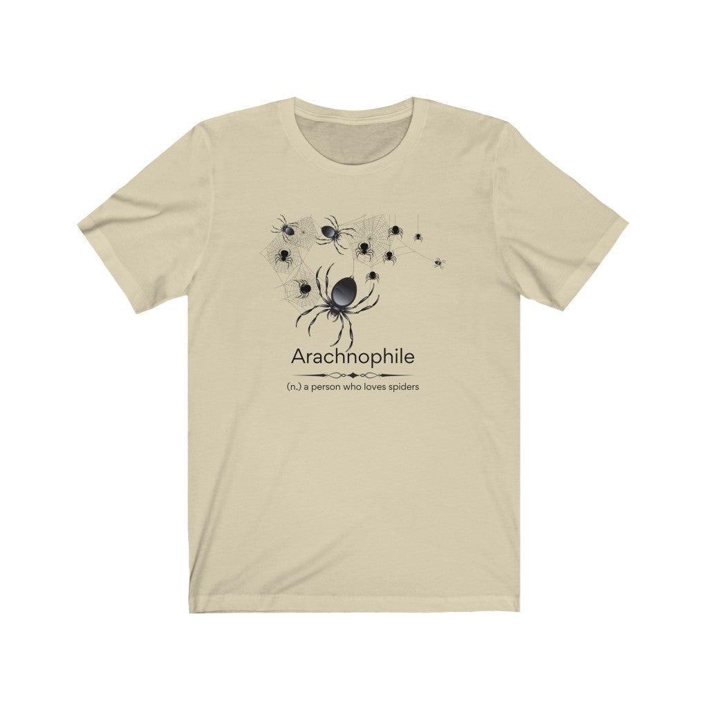 Arachnophile - spider lover T-shirt