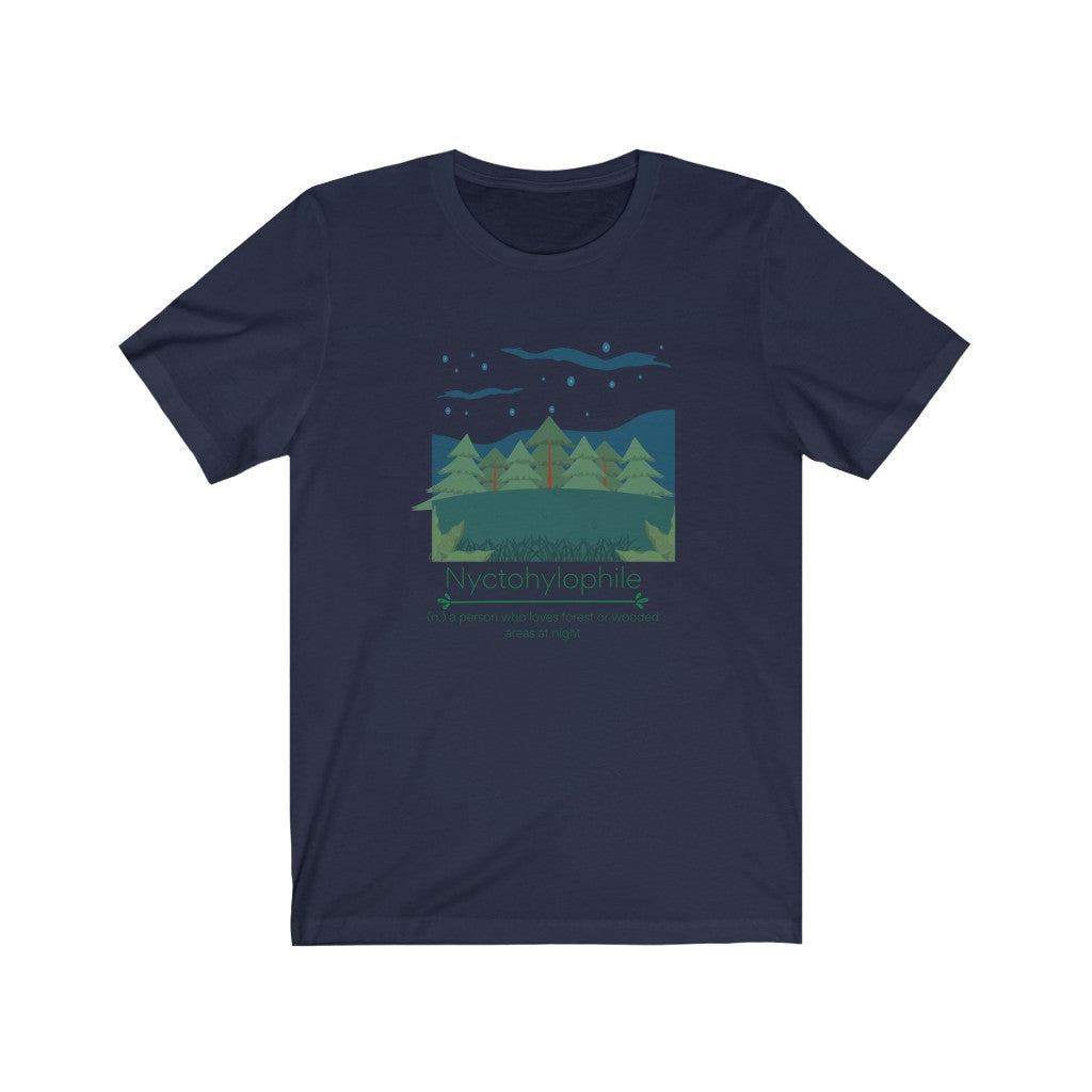 Nyctohylophile - night woods lover T-shirt