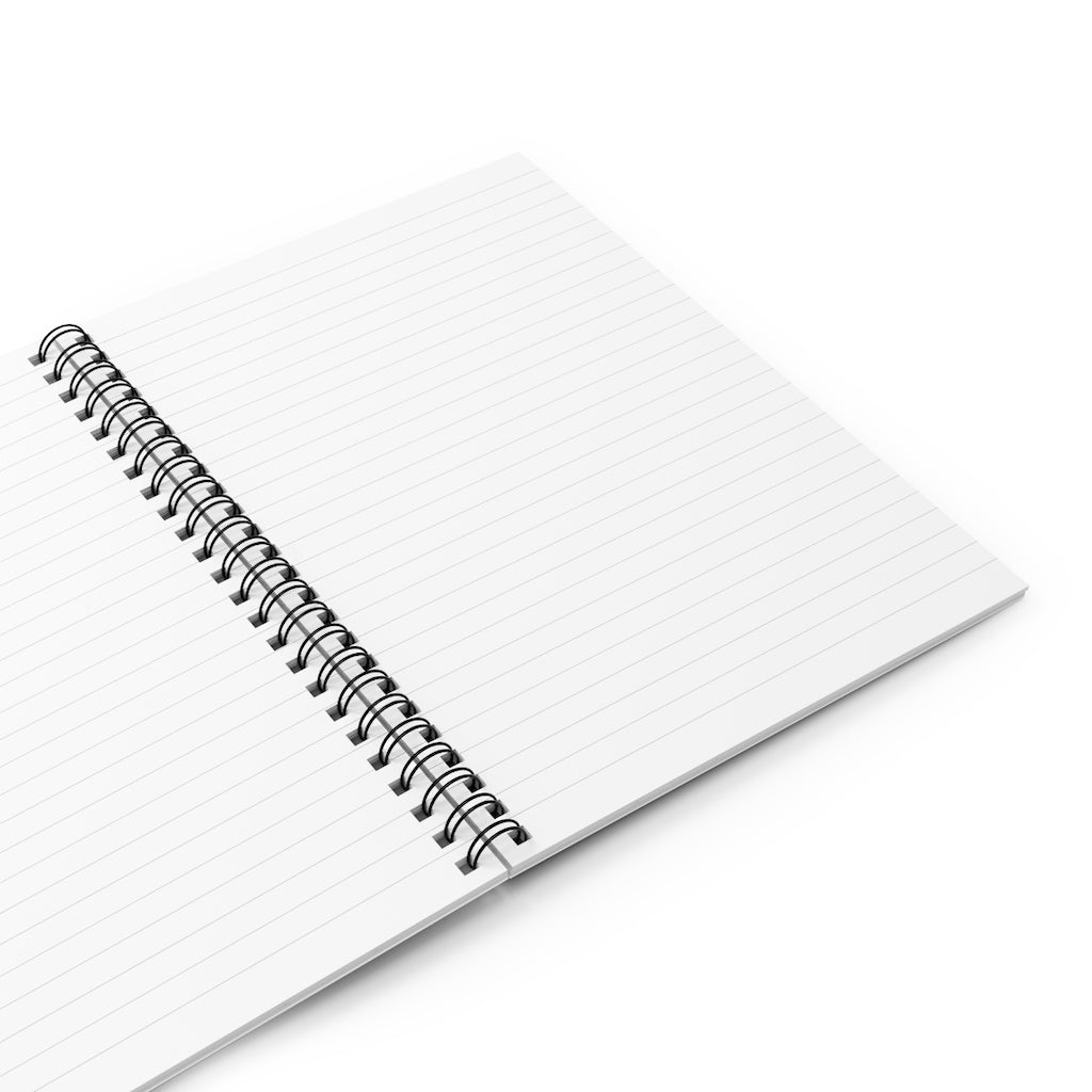 Love Paw Print Spiral Notebook - Ruled Line