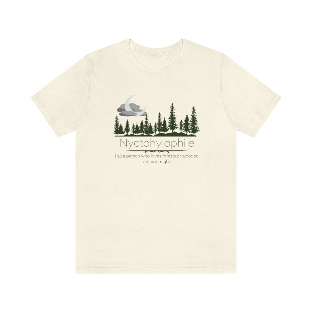 Nyctohylophile II - lover of dark forests or wooded areas T-shirt