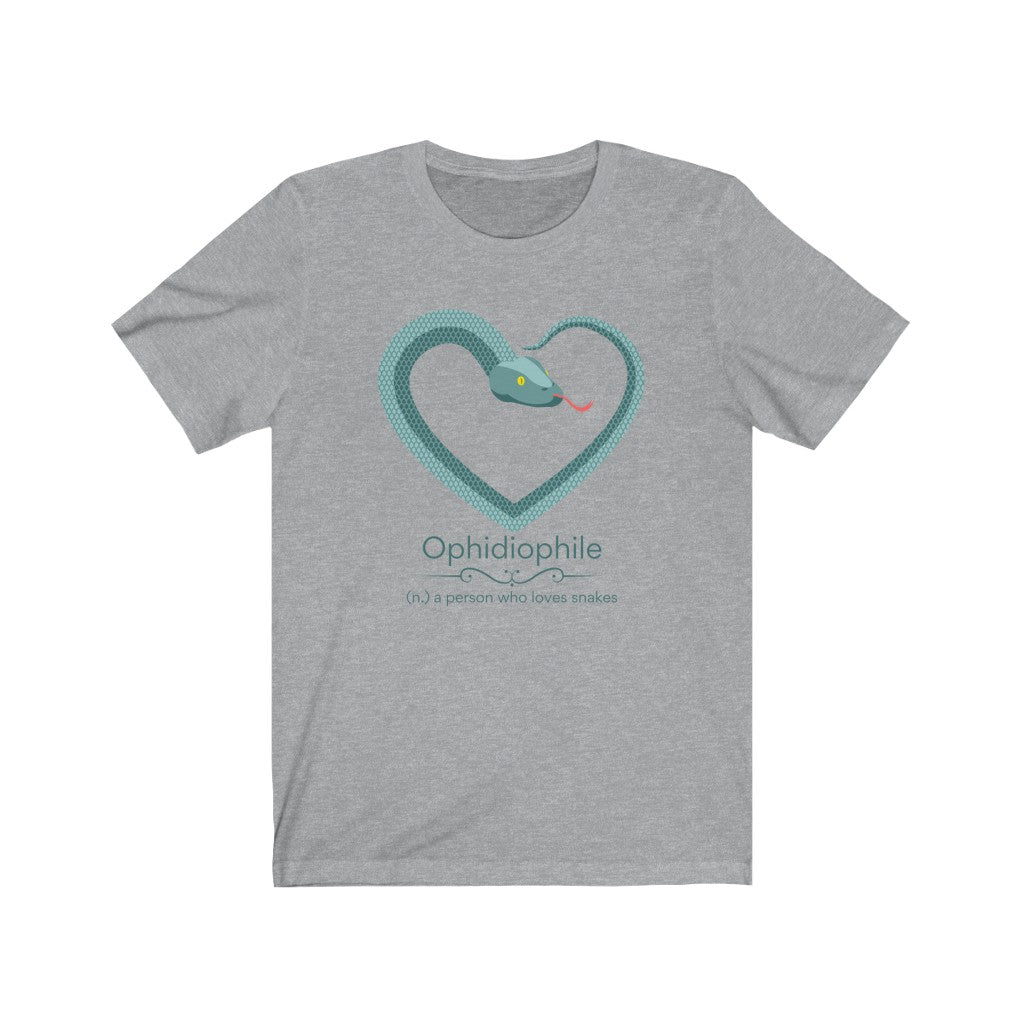 Ophidiophile - snake lover T-shirt