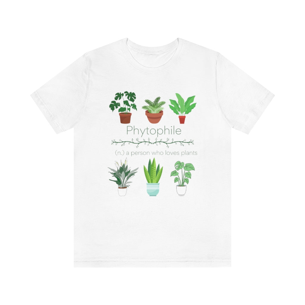 Phytophile plant lover T-shirt