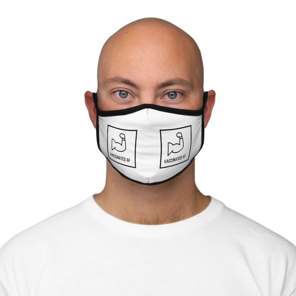 Vaccinated AF everyday polyester mask
