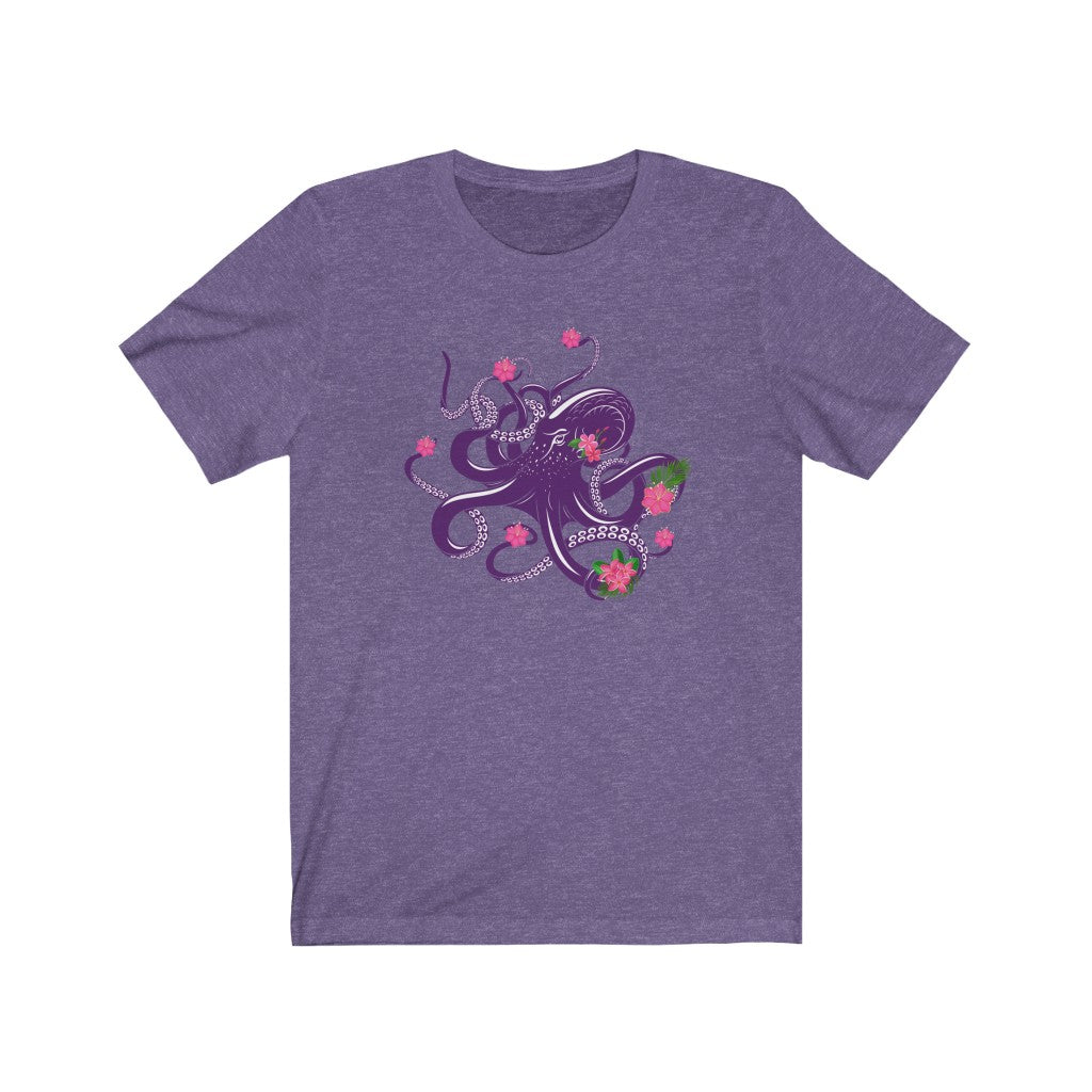 Floral Octopus T-shirt