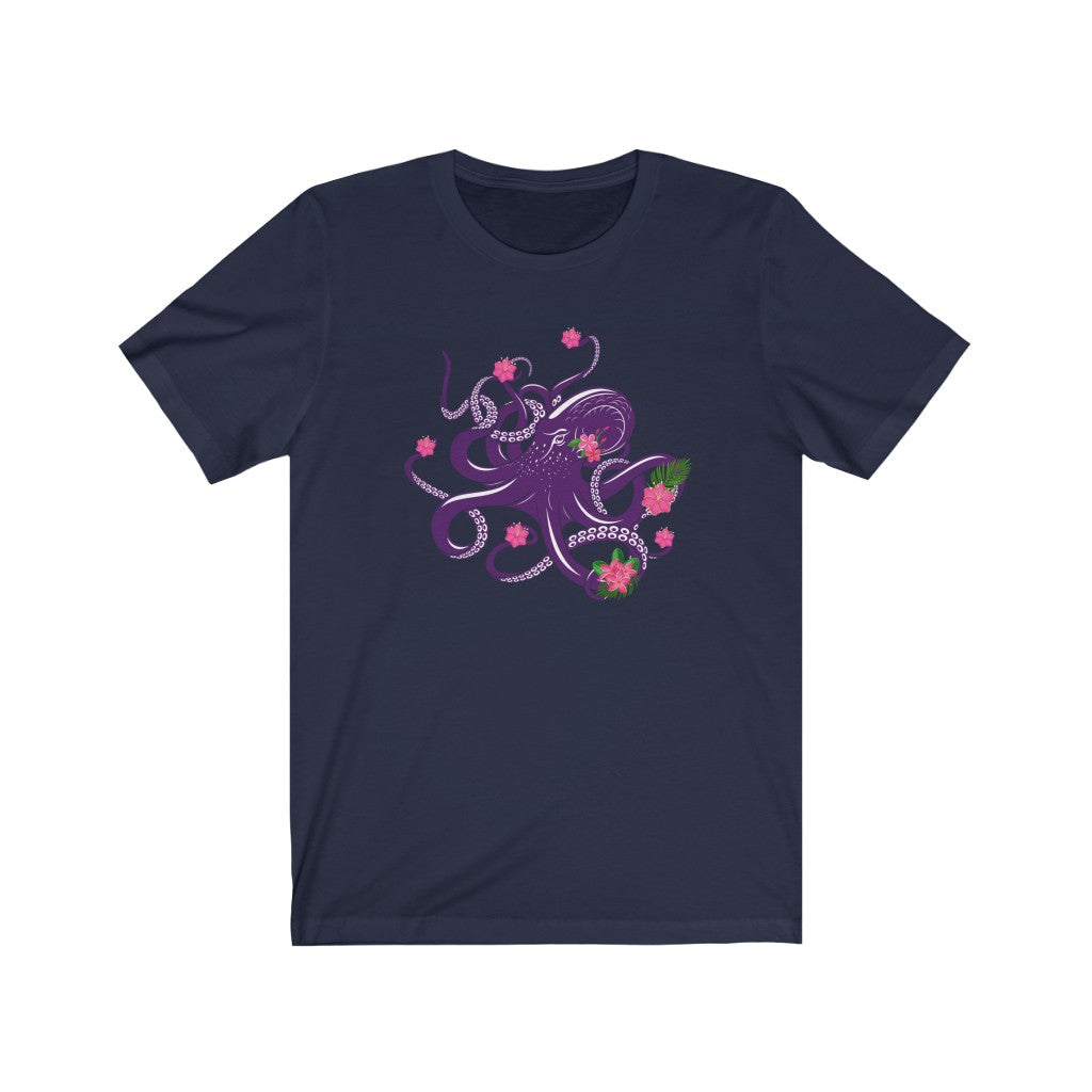 Floral Octopus T-shirt