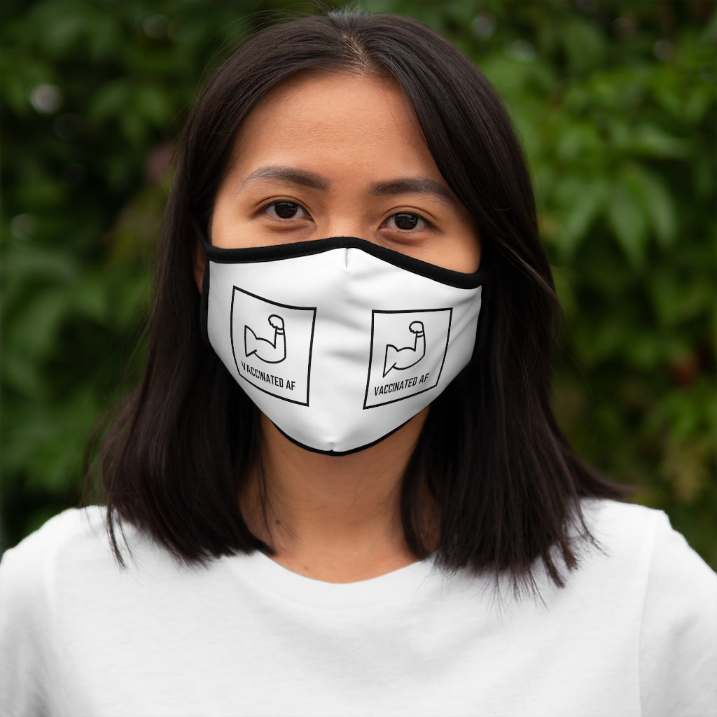 Vaccinated AF everyday polyester mask