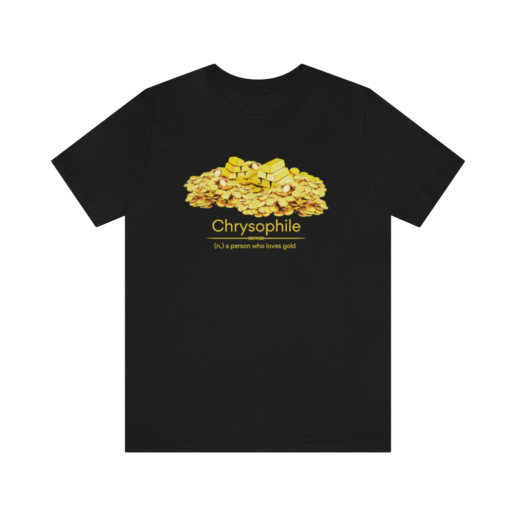 Chrysophile II - lover of gold T-shirt