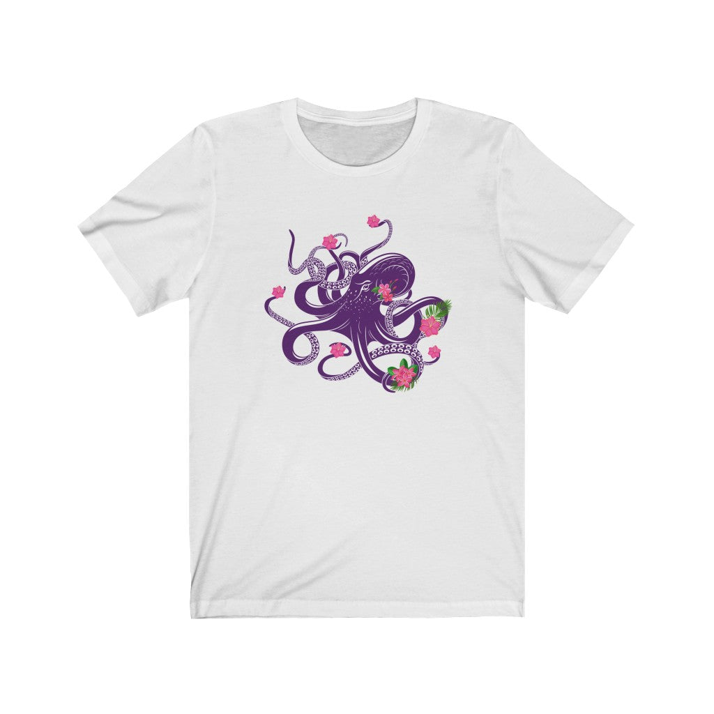 Floral Octopus T-shirt