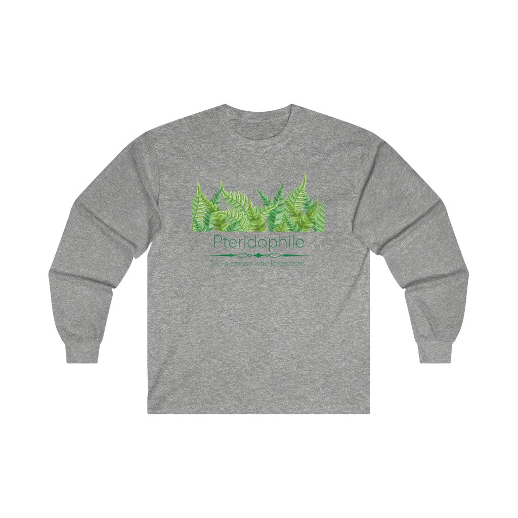 Pteridophile Cotton Long Sleeve Tee