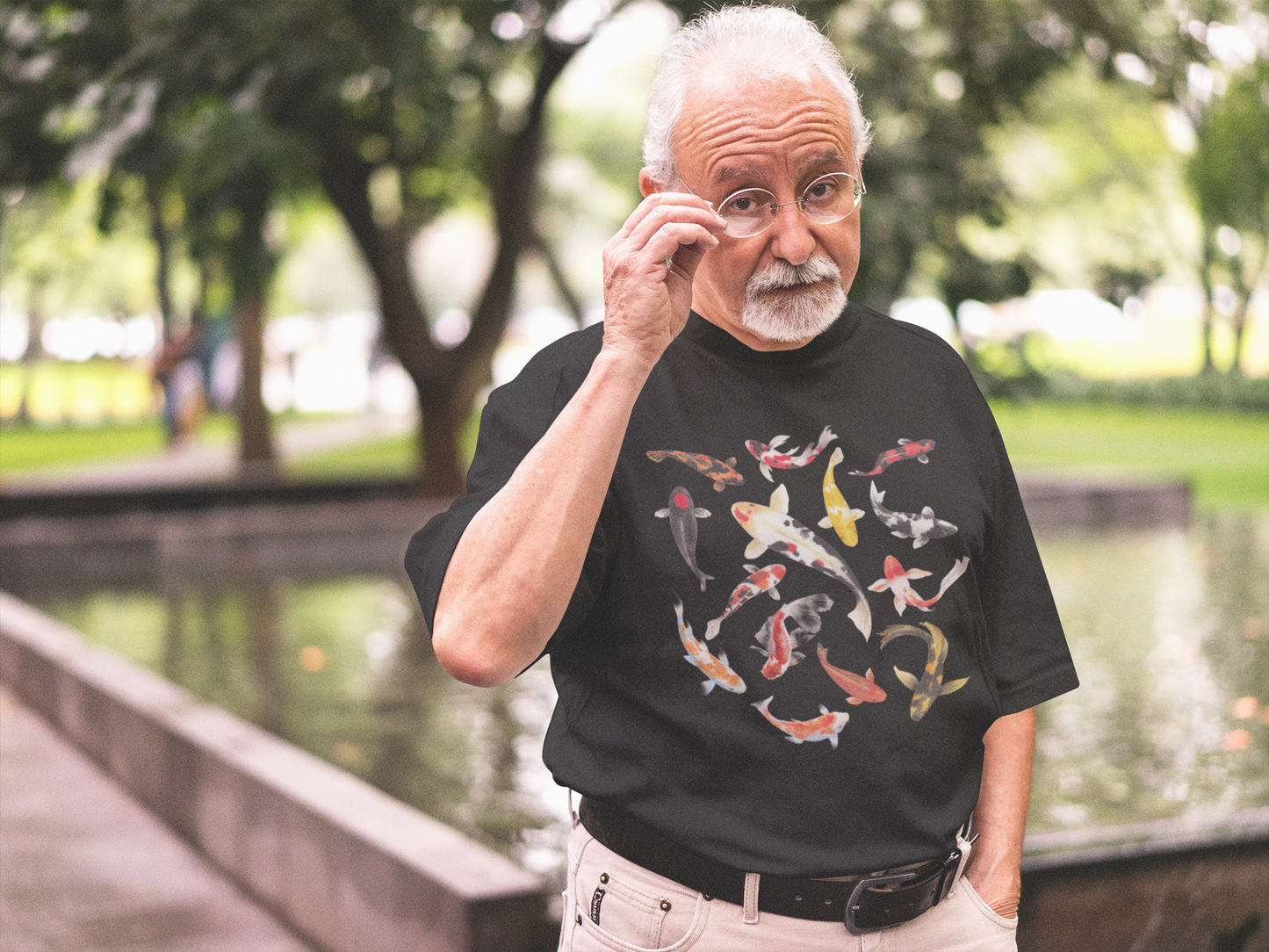 Watercolor Koi T-shirt