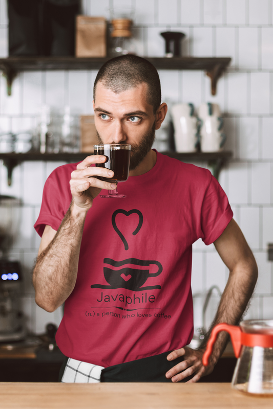 Javaphile - coffee lover T-shirt