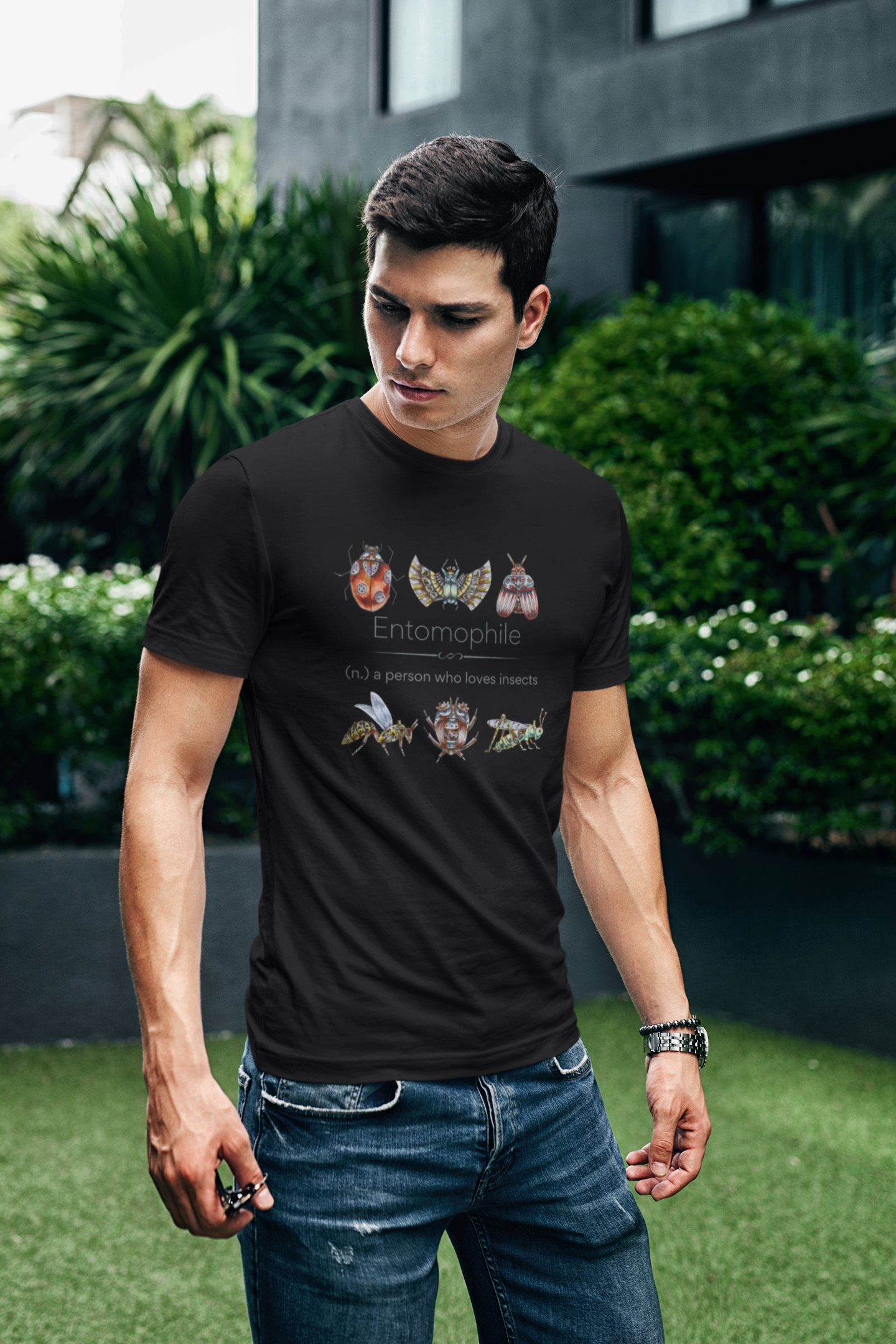 Entomophile II - lover of insects T-shirt