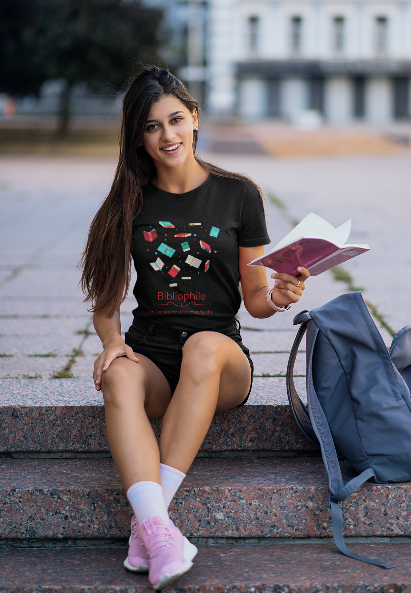 Bibliophile - book lover T-shirt