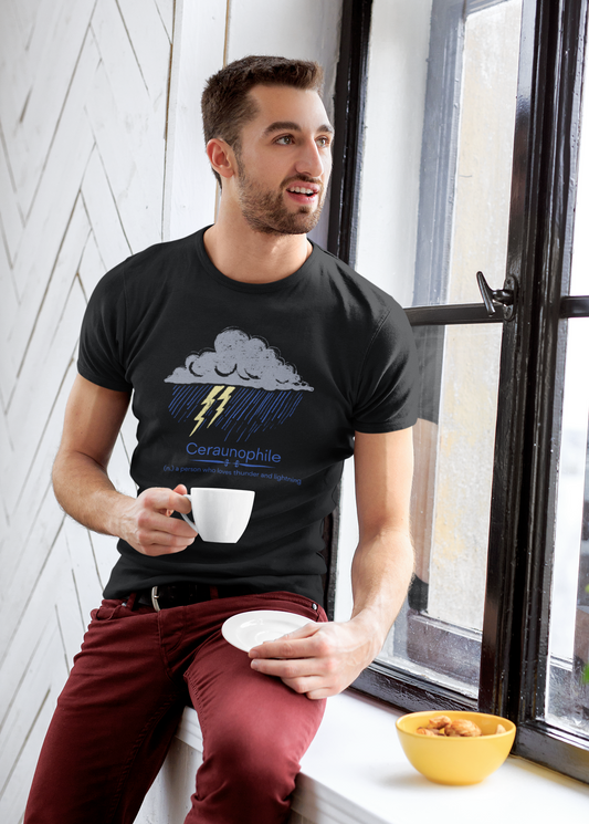 Ceraunophile - thunder and lightning lover T-shirt