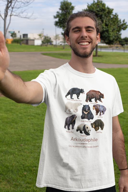 Arkoudaphile - bear lover T-shirt