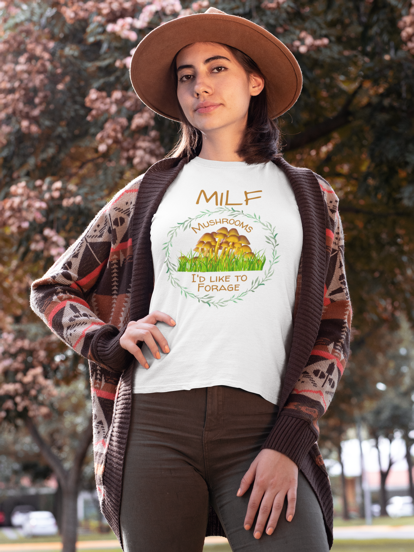 Mushrooms I'd Like to Forage T-shirt