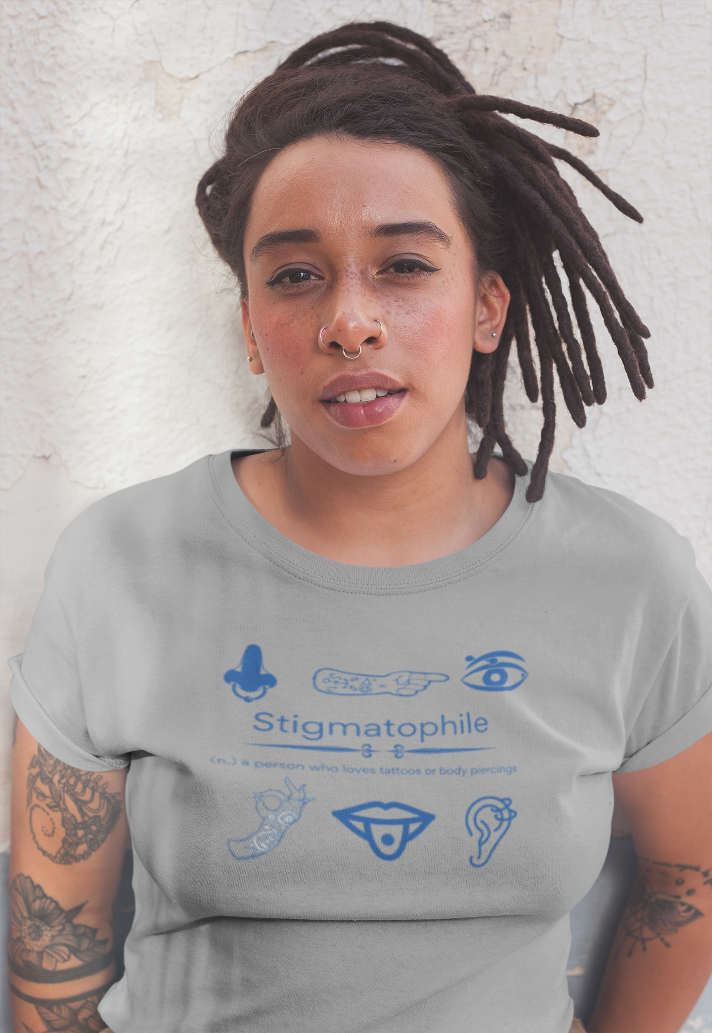 Stigmatophile - tattoos and piercings lover T-shirt