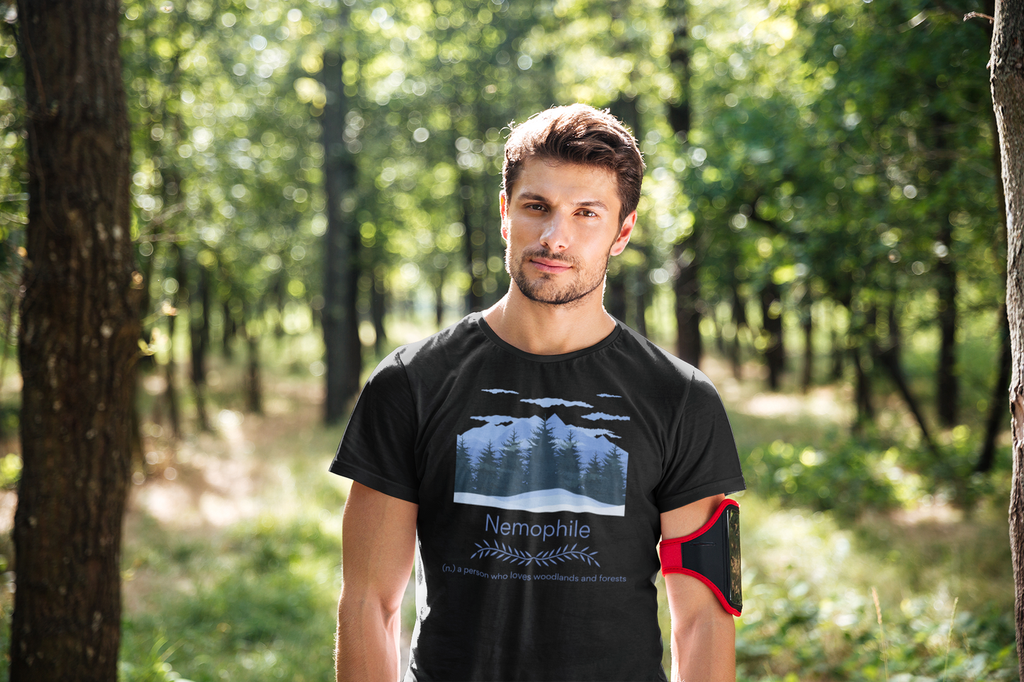 Nemophile - forest lover T-shirt