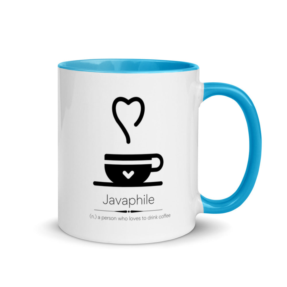 Javaphile coffee mug