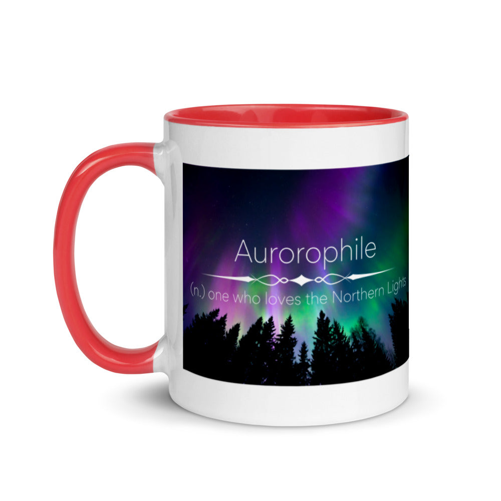 Auroraphile Northern Lights mug