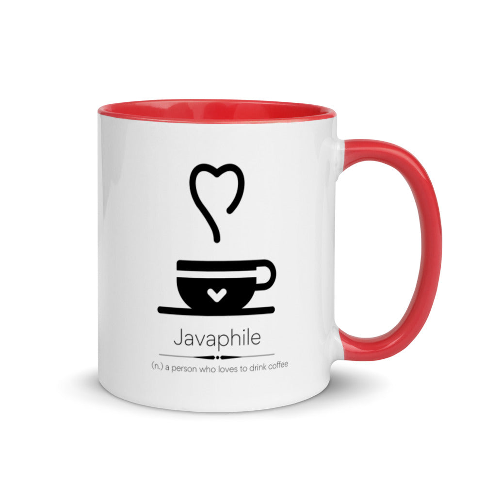 Javaphile coffee mug